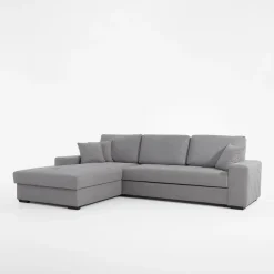 Narożniki|Exline Narożnik rozkładany szary MONDO BIS lewy