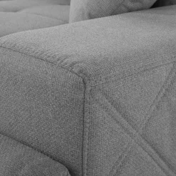 Exline Narożnik rozkładany szary MONDO BIS prawy