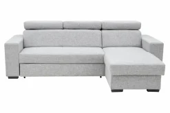 Exline Narożnik rozkładany szary melanż MATRIX