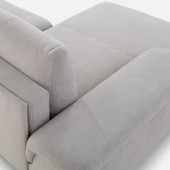 Narożniki|New Form Narożnik rozkładany szary OZZY U lewy