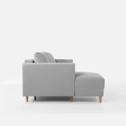 Narożniki|inny Narożnik rozkładany szary PERA lewy