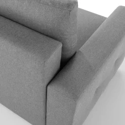 Narożniki|Exline Narożnik rozkładany szary ROBIN