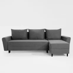 Narożniki| Narożnik rozkładany szary SATO