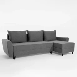 Narożniki| Narożnik rozkładany szary SATO