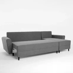 Narożniki| Narożnik rozkładany szary SATO