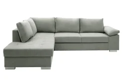 Narożniki| Narożnik rozkładany szary SELENA lewy