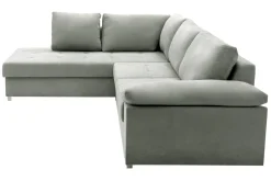 Narożniki| Narożnik rozkładany szary SELENA lewy