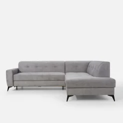 Narożniki|inny Narożnik rozkładany szary STORN prawy