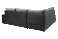 Softi Narożnik rozkładany szary TOFFI prawy