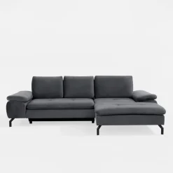 Narożniki|New Form Narożnik rozkładany szary VESPA prawy