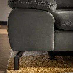 Narożniki|New Form Narożnik rozkładany szary VESPA prawy