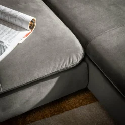 Narożniki|New Form Narożnik rozkładany szary VESPA prawy