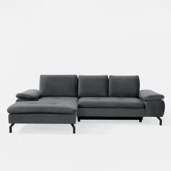 New Form Narożnik rozkładany szary VESPA lewy