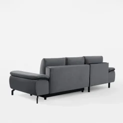 New Form Narożnik rozkładany szary VESPA lewy