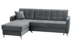 Narożniki|Exline Narożnik rozkładany szary VOLARE