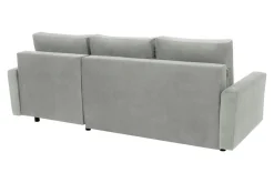 Exline Narożnik rozkładany szary ZOYA