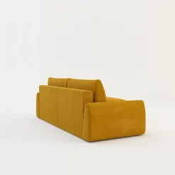 Softi Narożnik rozkładany żółty FEDE