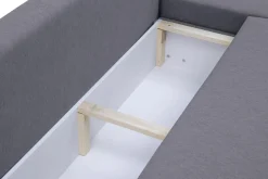 Narożnik rozkładany uniwersalny szary MARKUS