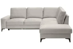 Narożnik rozkładany w kolorze latte FABRIZIO prawy