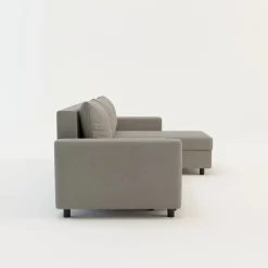 Narożniki|IMPERIAL-MEBLE (D.C.M. FRESH) Narożnik rozkładany z 2 pojemnikami szary MEDIO