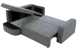 Fresh Narożnik rozkładany z 2 pojemnikami NESSI lewy