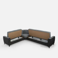 inny Narożnik rozkładany z 2 pojemnikami GANA