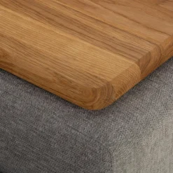 Inspire Narożnik rozkładany z funkcją relaks szary VESTA prawy