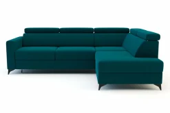 Narożniki| Narożnik rozkładany z podnoszonymi zagówkami VERO prawy