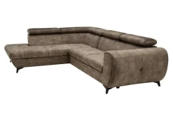 Narożniki|INFINI Narożnik rozkładany z regulowanymi zagłówkami MONA PIK lewy