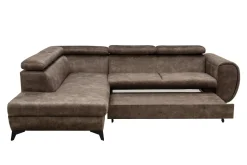 Narożniki|INFINI Narożnik rozkładany z regulowanymi zagłówkami MONA PIK lewy