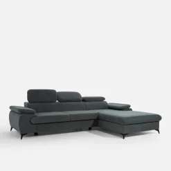 Narożniki|New Form Narożnik rozkładany z regulowanymi zagłówkami SCALA prawy grafit