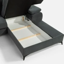 Narożniki|New Form Narożnik rozkładany z regulowanymi zagłówkami SCALA prawy grafit