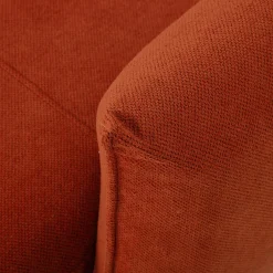 Narożnik rozkładany z regulowanymi zagłówkami ceglasty GLOW