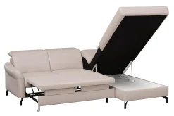 Trend Line Narożnik rozkładany z regulowanymi zagłówkami BARI prawy