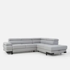 Narożniki|Werdomo Narożnik rozkładany z regulowanymi zagłówkami EMPORIO L II prawy