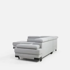 Werdomo Narożnik rozkładany z regulowanymi zagłówkami EMPORIO L II lewy