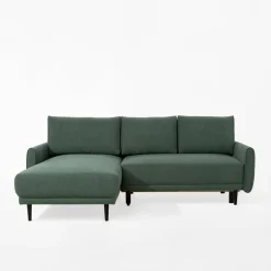 Werdomo Narożnik rozkładany zielony SOHO S lewy