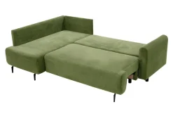 FN Design Narożnik rozkładany zielony LUKA lewy