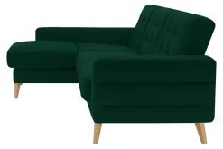 Narożniki|Impresti Narożnik rozkładany zielony BODO lewy