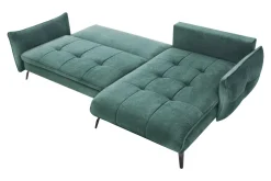 Narożniki|Instilo Narożnik rozkładany zielony VIGO lewy