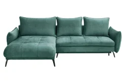 Narożniki|Instilo Narożnik rozkładany zielony VIGO prawy