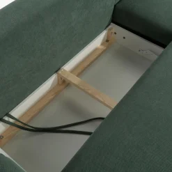 Narożniki|Werdomo Narożnik rozkładany zielony SOHO S prawy