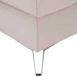 Narożniki|Trend Line Narożnik skórzany beżowy LEMAN prawy