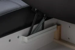 Narożniki| Narożnik skórzany czarny NOTTI