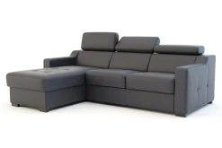 Narożniki|Inspire Narożnik skórzany rozkładany KOBE lewy