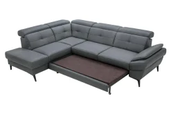 Narożniki|Trend Line Narożnik skórzany szary COSTA lewy