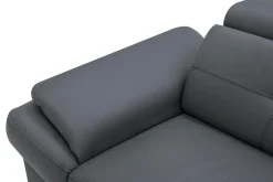 Trend Line Narożnik skórzany szary COSTA prawy