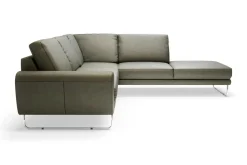 Narożniki|Trend Line Narożnik skórzany szary SPRING prawy