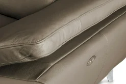 Trend Line Narożnik skórzany z funkcją relaks PANAMA lewy