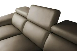 Trend Line Narożnik skórzany z funkcją relaks PANAMA prawy